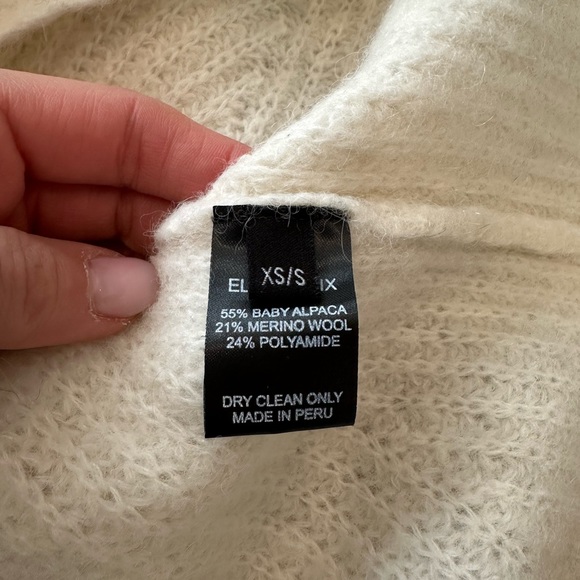 Eleven-Six Byrnn Sweater in Ivory (XS/S) - Picture 7 of 11